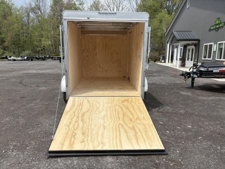 New 2026 CAR MATE TRAILERS 6x10 6' Interior Cargo / Enclosed Trailer with Ramp Door