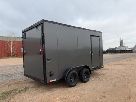 New 2026 LOOK TRAILERS-7x14- 7K- Charcole/Black out Package