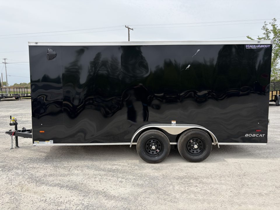 New 2026 Haul About Trailers BCT716TA2 (7' X 16') 7K V-Nose Cargo / Enclosed Trailer