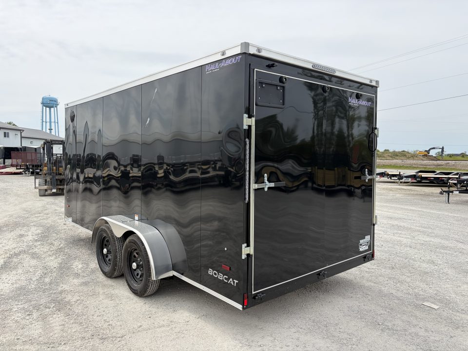 New 2026 Haul About Trailers BCT716TA2 (7' X 16') 7K V-Nose Cargo / Enclosed Trailer