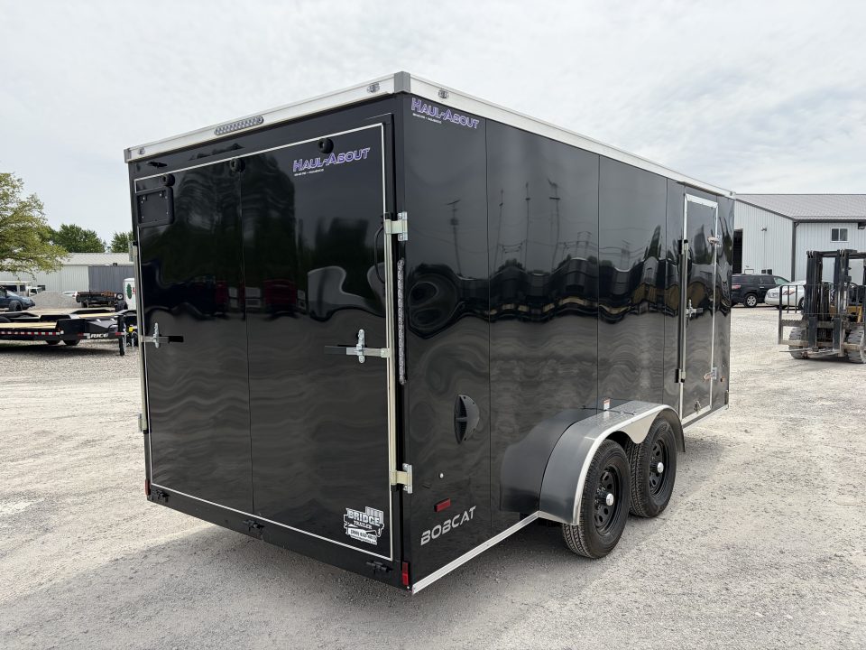 New 2026 Haul About Trailers BCT716TA2 (7' X 16') 7K V-Nose Cargo / Enclosed Trailer