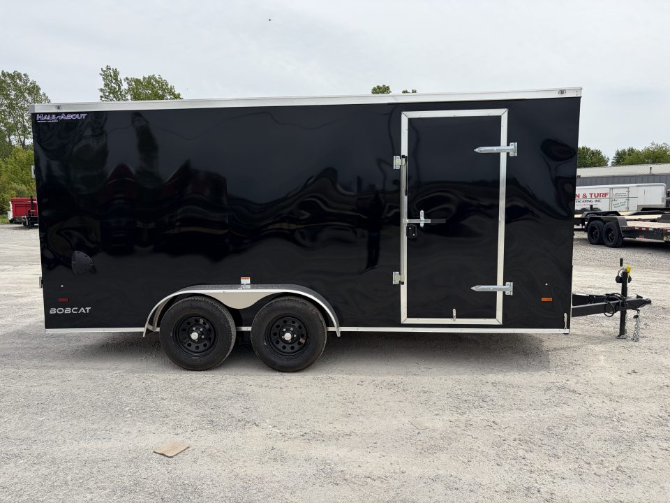 New 2026 Haul About Trailers BCT716TA2 (7' X 16') 7K V-Nose Cargo / Enclosed Trailer