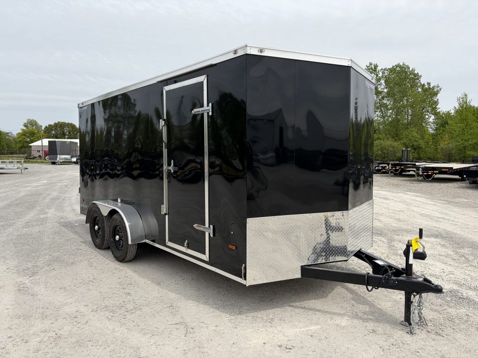 New 2026 Haul About Trailers BCT716TA2 (7' X 16') 7K V-Nose Cargo / Enclosed Trailer