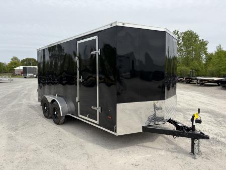 New 2026 Haul About Trailers BCT716TA2 (7' X 16') 7K V-Nose Cargo / Enclosed Trailer