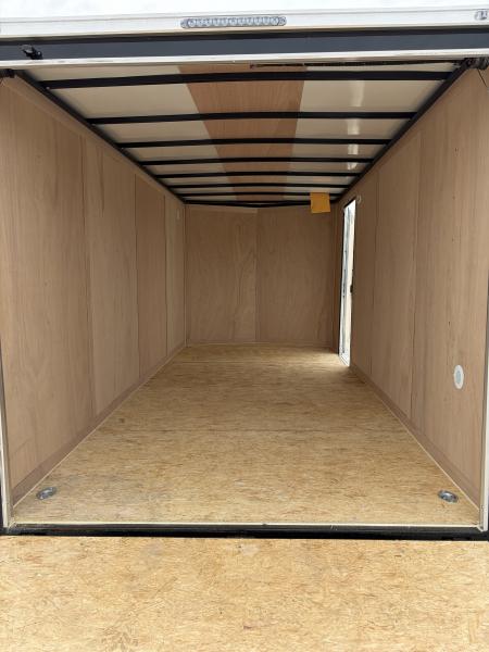 New 2026 Haul About Trailers BCT716TA2 (7' X 16') 7K V-Nose Cargo / Enclosed Trailer