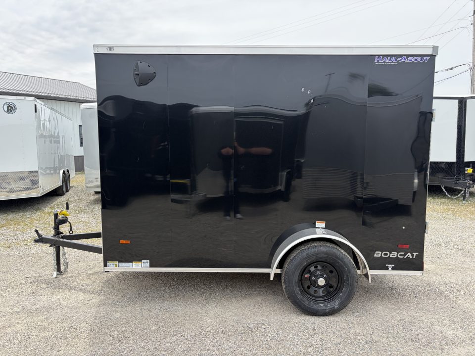 New 2027 Haul About Trailers Bobcat BCT610SA (6' X 10') 2.9K V-NOSE Cargo / Enclosed Trailer