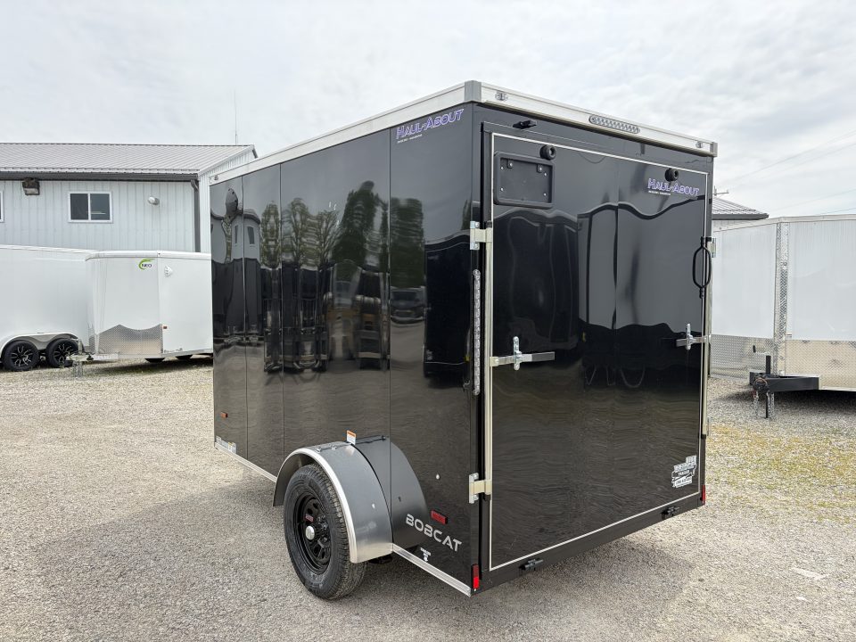 New 2027 Haul About Trailers Bobcat BCT610SA (6' X 10') 2.9K V-NOSE Cargo / Enclosed Trailer