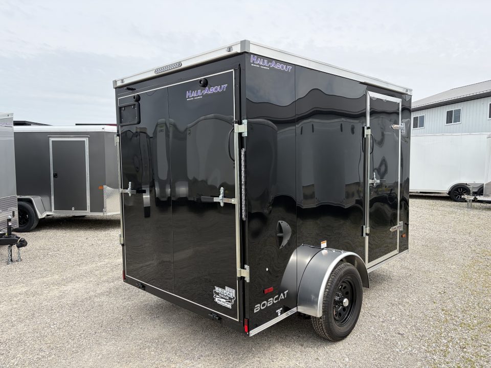 New 2027 Haul About Trailers Bobcat BCT610SA (6' X 10') 2.9K V-NOSE Cargo / Enclosed Trailer