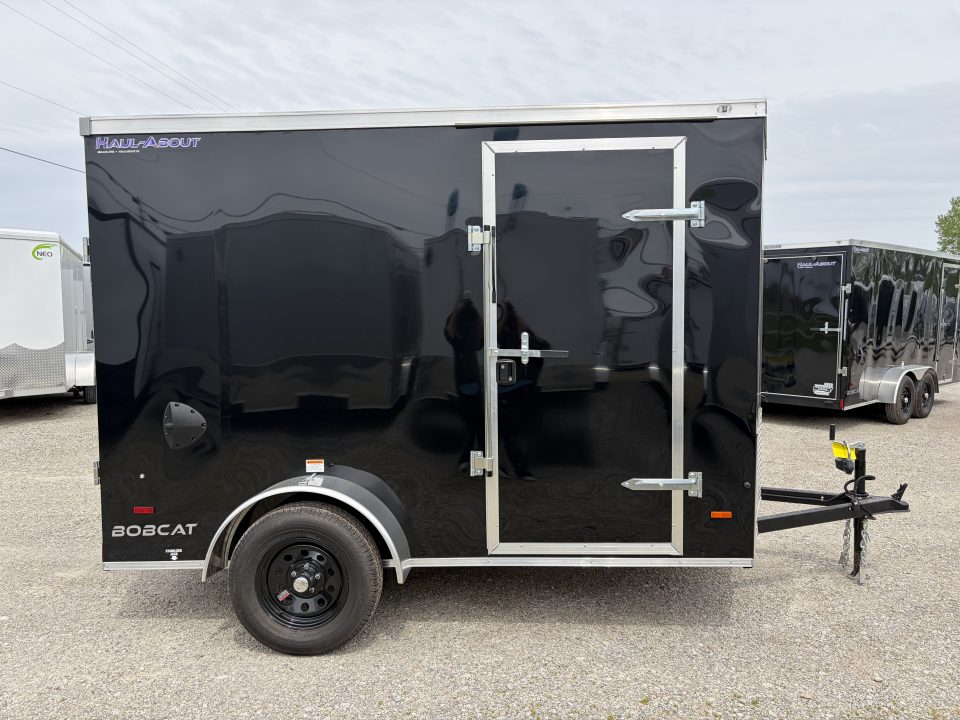 New 2027 Haul About Trailers Bobcat BCT610SA (6' X 10') 2.9K V-NOSE Cargo / Enclosed Trailer