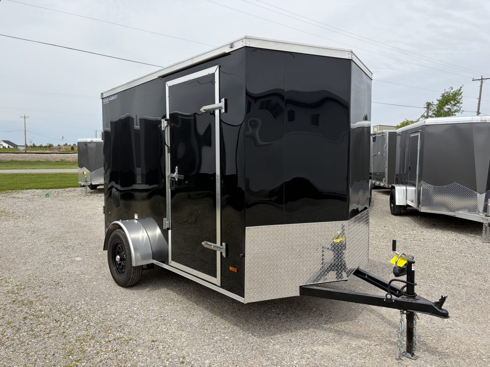 New 2027 Haul About Trailers Bobcat BCT610SA (6' X 10') 2.9K V-NOSE Cargo / Enclosed Trailer