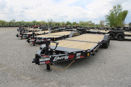 New 2026 Liberty 22' 17K GVWR STOCK ID 53366 Tilt Trailer