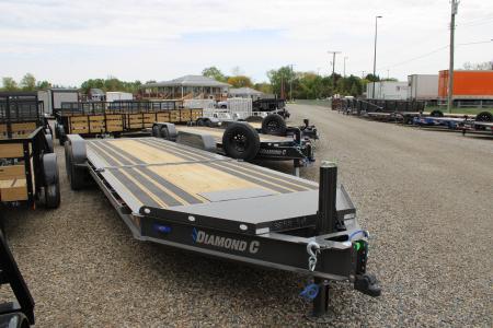New 2026 Diamond C Trailers 24' 15K GVWR STOCK ID 53518 Tilt Trailer