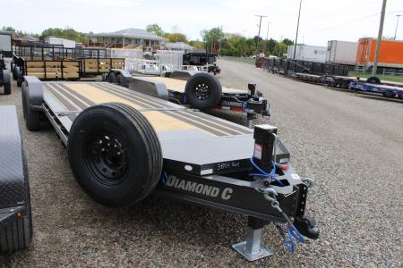 New 2026 Diamond C Trailers 22' 15K GVWR STOCK ID 53516 Tilt Trailer