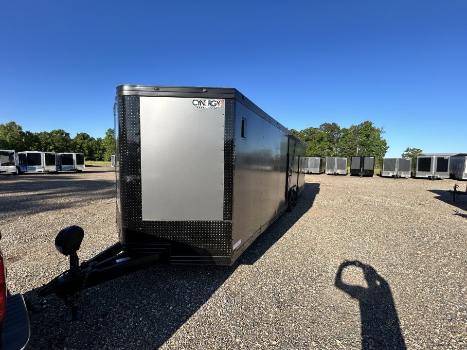 New 2026 Cynergy 2 8.5x28TA3 Velocity Series Car / Racing Trailer