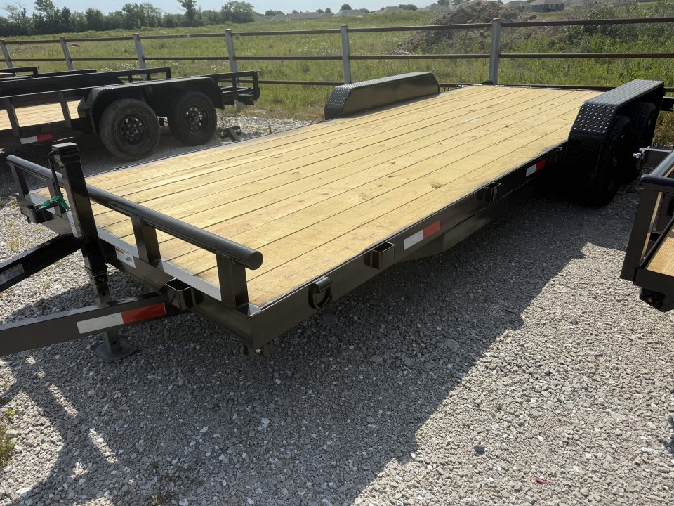 New 2026 Stag Trailers 20' 7K FLATBED Car Hauler