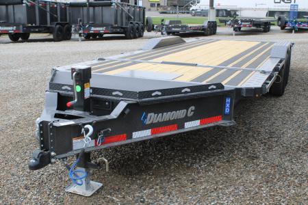 New 2026 Diamond C Trailers 22' 15K GVWR STOCK ID 53429 Tilt Trailer