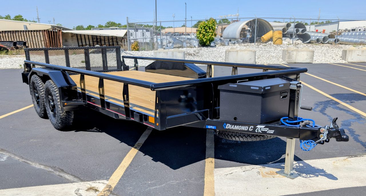 New GTU-235-16' Bi-Fold Gate, Venture Pkg, Premium Utility Trailer