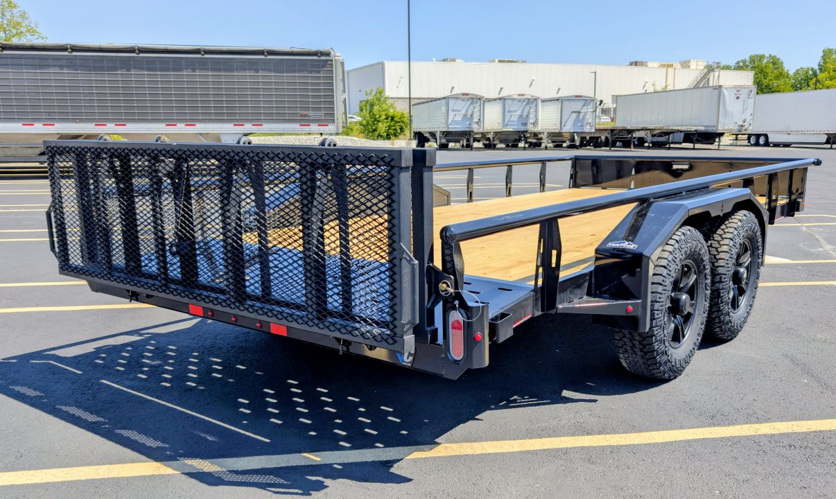 New GTU-235-16' Bi-Fold Gate, Venture Pkg, Premium Utility Trailer
