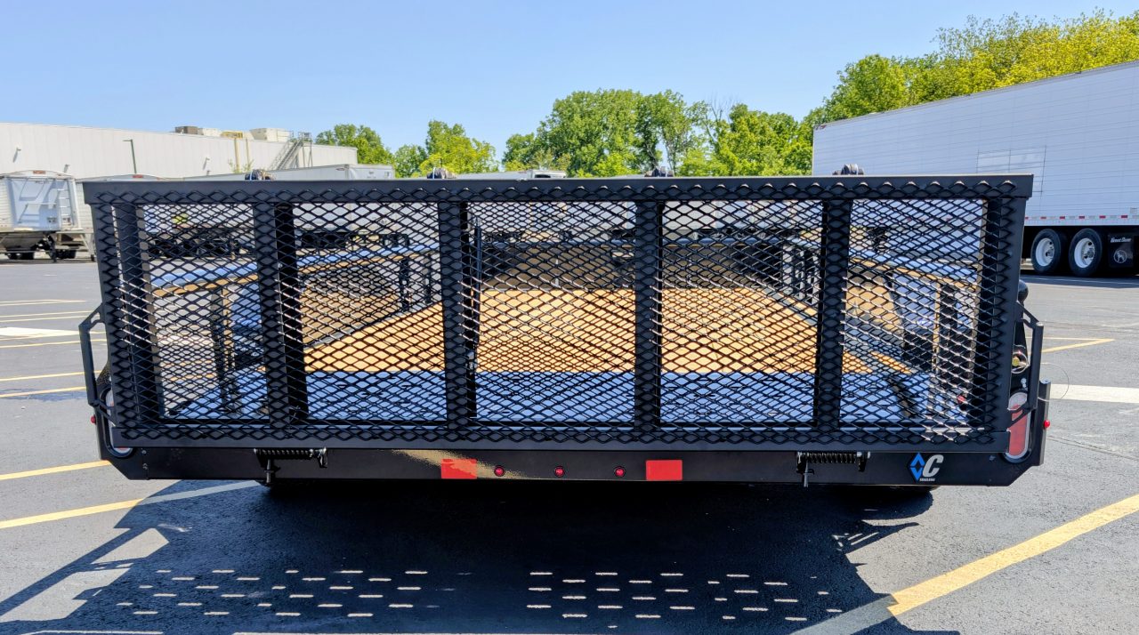 New GTU-235-16' Bi-Fold Gate, Venture Pkg, Premium Utility Trailer