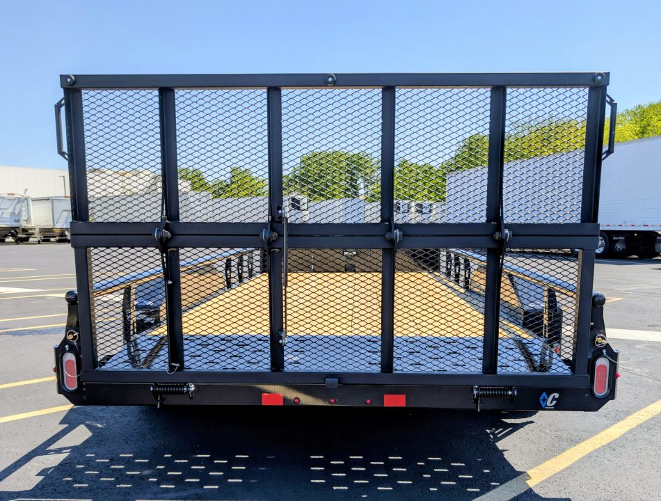 New GTU-235-16' Bi-Fold Gate, Venture Pkg, Premium Utility Trailer