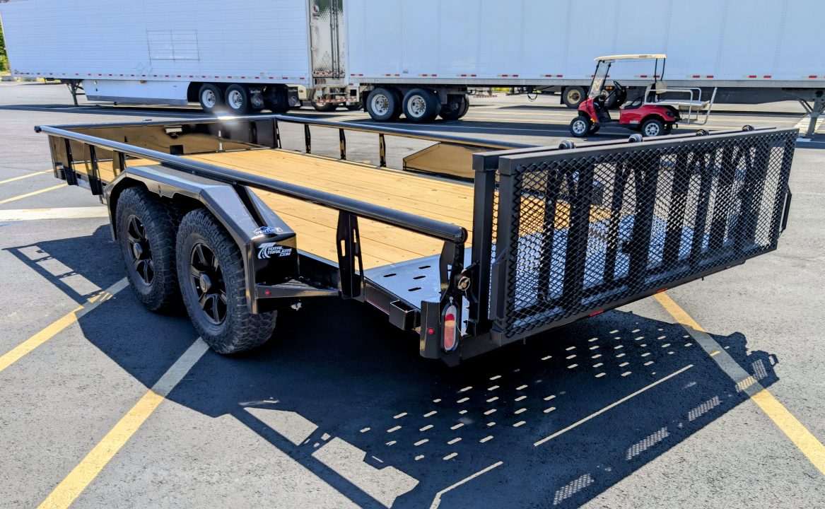 New GTU-235-16' Bi-Fold Gate, Venture Pkg, Premium Utility Trailer