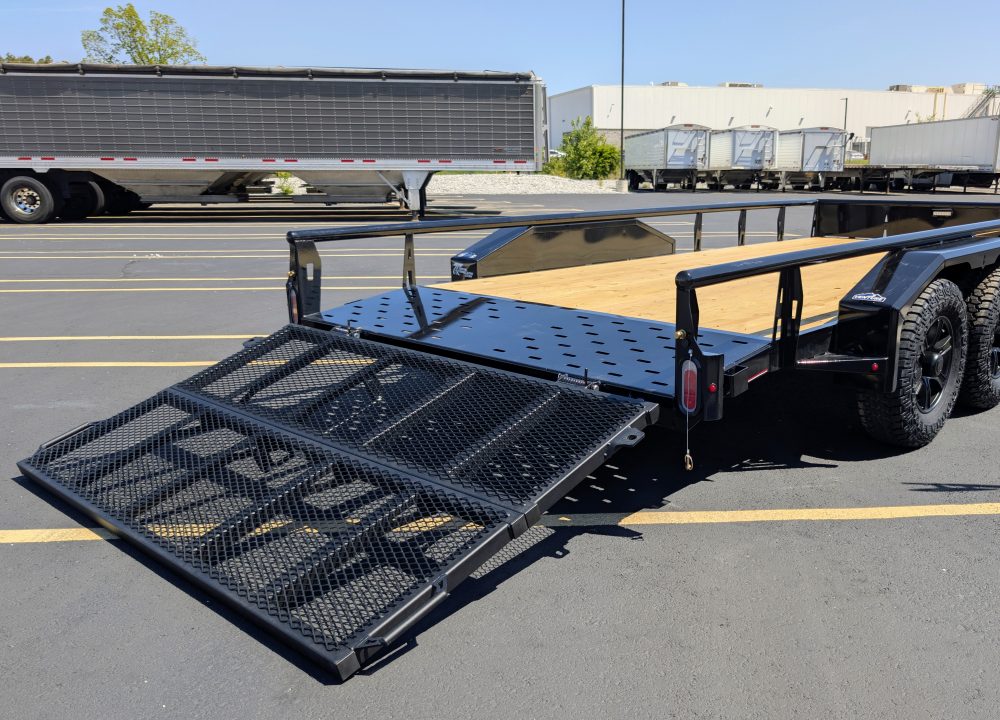 New GTU-235-16' Bi-Fold Gate, Venture Pkg, Premium Utility Trailer