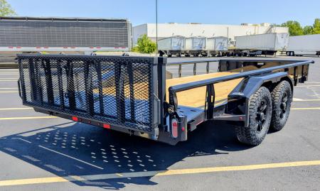 New GTU-235-16' Bi-Fold Gate, Venture Pkg, Premium Utility Trailer