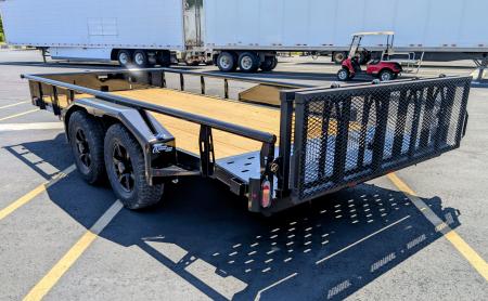 New GTU-235-16' Bi-Fold Gate, Venture Pkg, Premium Utility Trailer