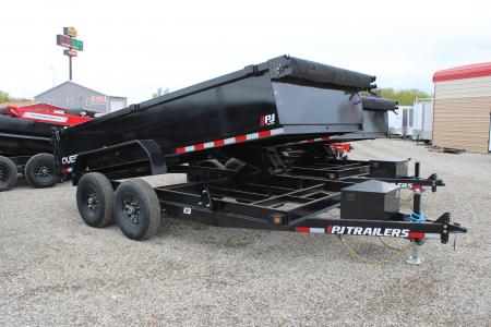 New 2026 PJ Trailers 14' D7 14K GVWR STOCK ID 53401 Dump Trailer
