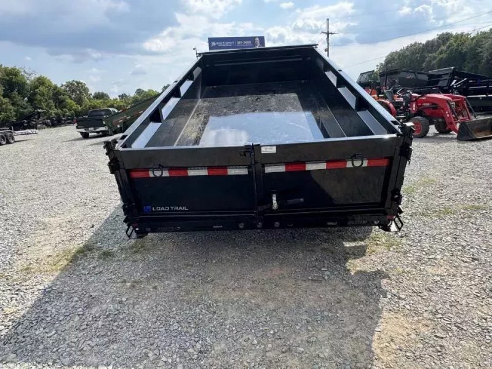 New 2026 Load Trail DL 83X14 LOW-PRO 14K GVWR Dump Trailer W/RAMPS,, TARP, SPREAD GATE, 24INCH SIDES, 10PLY TIRES, MAX TOOL BOX