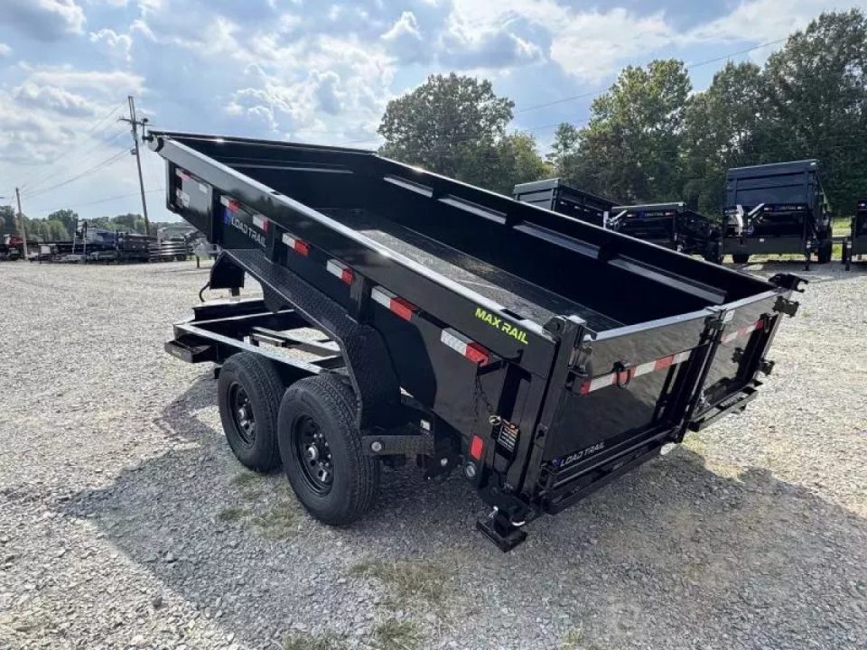 New 2026 Load Trail DL 83X14 LOW-PRO 14K GVWR Dump Trailer W/RAMPS,, TARP, SPREAD GATE, 24INCH SIDES, 10PLY TIRES, MAX TOOL BOX