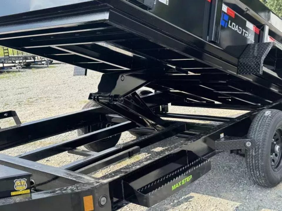 New 2026 Load Trail DL 83X14 LOW-PRO 14K GVWR Dump Trailer W/RAMPS,, TARP, SPREAD GATE, 24INCH SIDES, 10PLY TIRES, MAX TOOL BOX