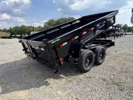 New 2026 Load Trail DL 83X14 LOW-PRO 14K GVWR Dump Trailer W/RAMPS,, TARP, SPREAD GATE, 24INCH SIDES, 10PLY TIRES, MAX TOOL BOX