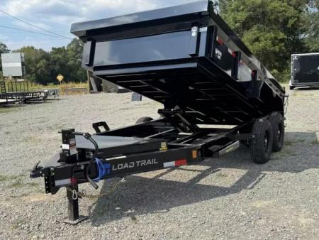 New 2026 Load Trail DL 83X14 LOW-PRO 14K GVWR Dump Trailer W/RAMPS,, TARP, SPREAD GATE, 24INCH SIDES, 10PLY TIRES, MAX TOOL BOX