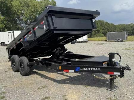 New 2026 Load Trail DL 83X14 LOW-PRO 14K GVWR Dump Trailer W/RAMPS,, TARP, SPREAD GATE, 24INCH SIDES, 10PLY TIRES, MAX TOOL BOX