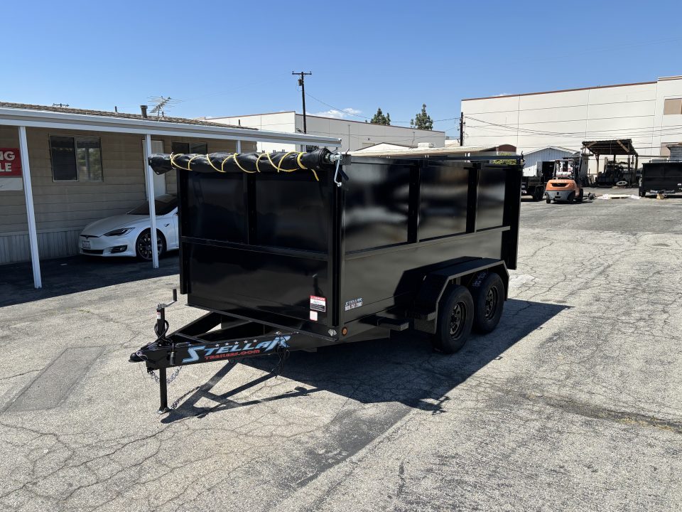 New 2027 Stellar Trailers 8x12x47 Dump Trailer