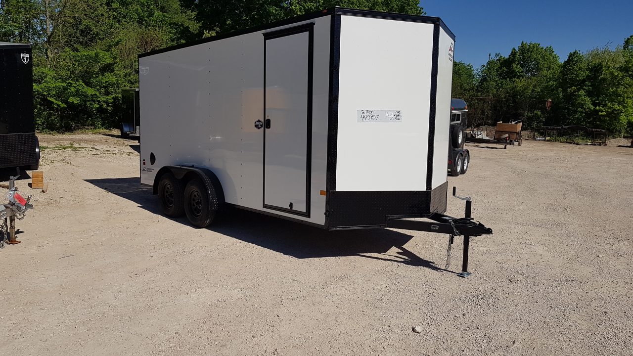 New 2026 AMERICAN HAULER 7x16 Arrow Deluxe Cargo / Enclosed Trailer