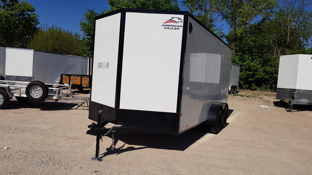 New 2026 AMERICAN HAULER 7x16 Arrow Deluxe Cargo / Enclosed Trailer