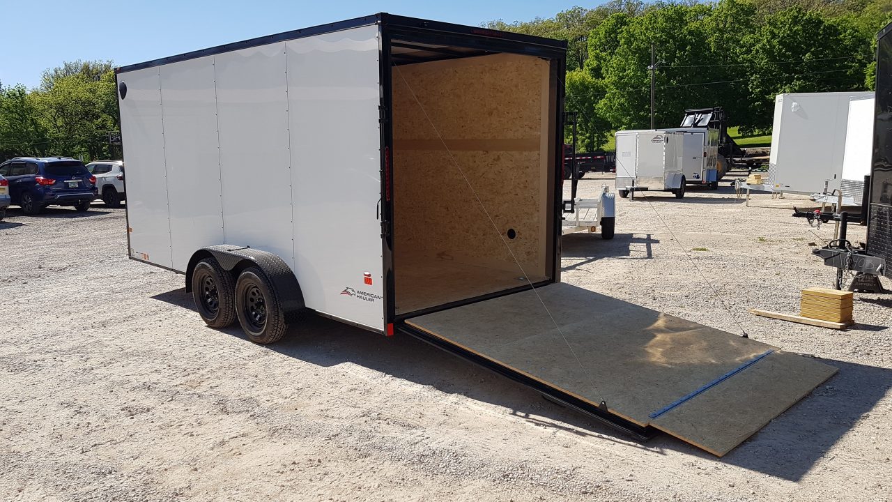 New 2026 AMERICAN HAULER 7x16 Arrow Deluxe Cargo / Enclosed Trailer