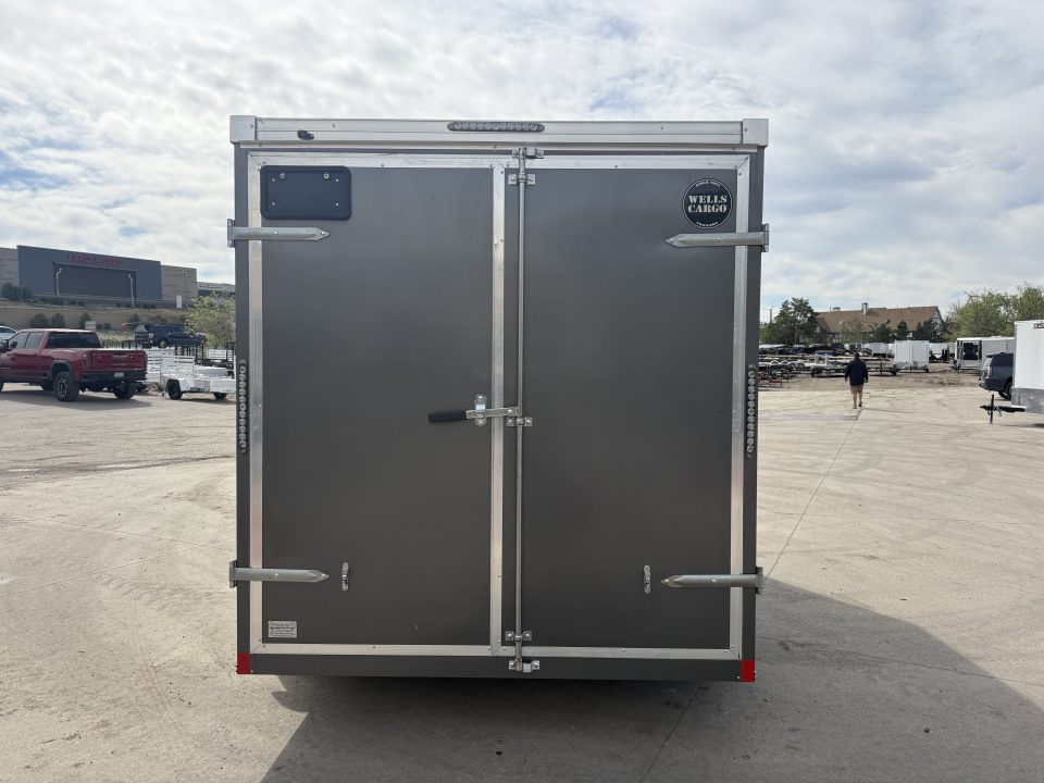 Used 2021 Wells Cargo 7x14 Enclosed Trailer