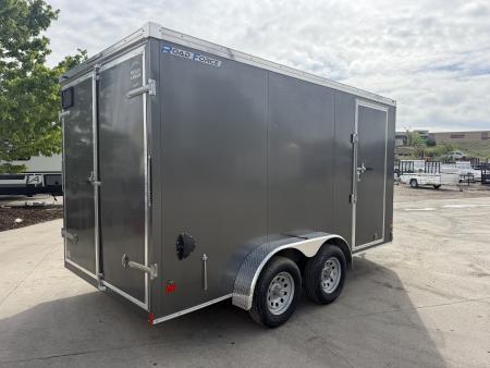 Used 2021 Wells Cargo 7x14 Enclosed Trailer