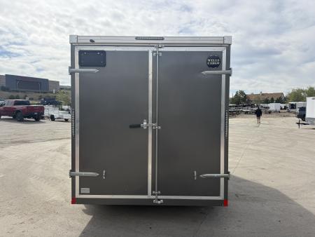 Used 2021 Wells Cargo 7x14 Enclosed Trailer