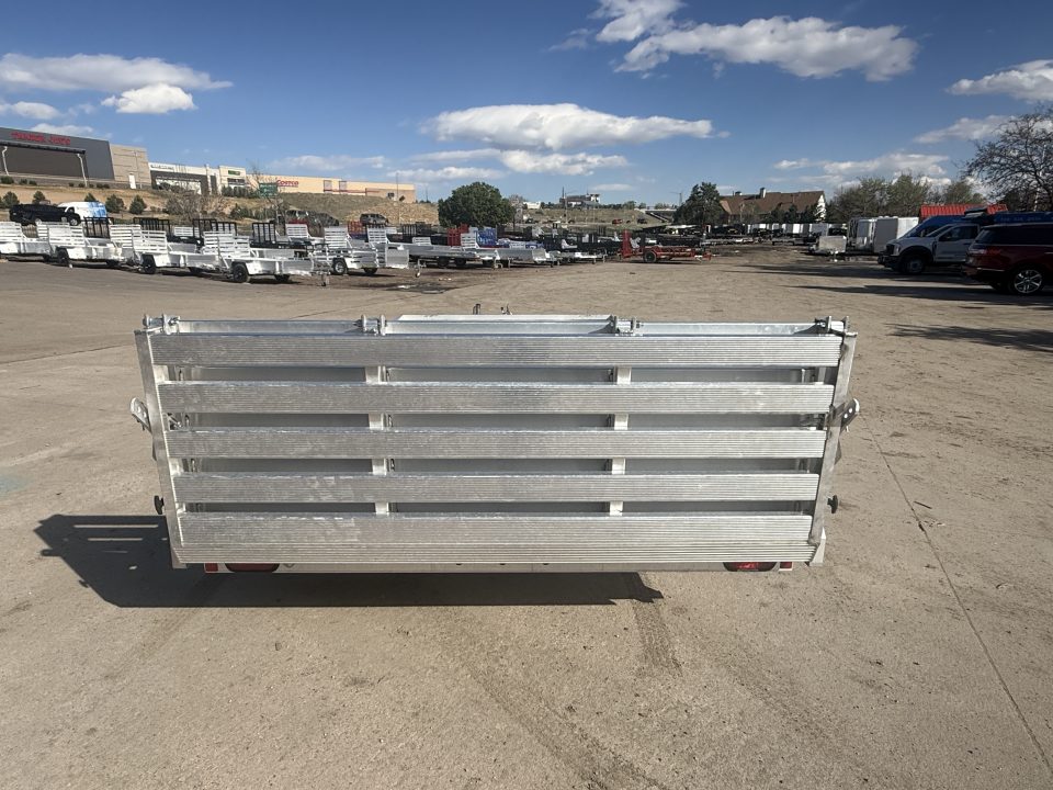 Used 2026 Aluma 8014S-EL-TG Utility Trailer