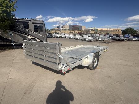 Used 2026 Aluma 8014S-EL-TG Utility Trailer