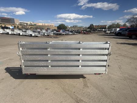 Used 2026 Aluma 8014S-EL-TG Utility Trailer