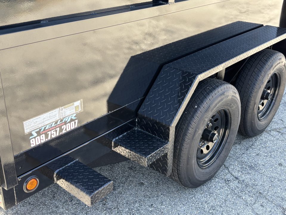 New 2027 Stellar Trailers 8x10x47 Dump Trailer