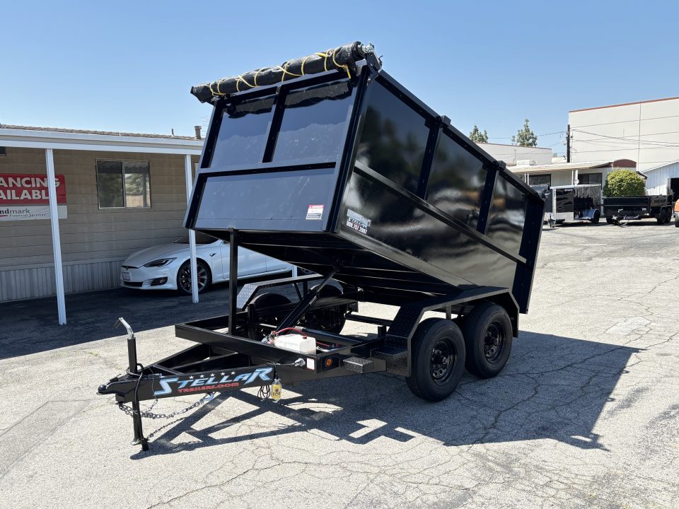 New 2027 Stellar Trailers 8x10x47 Dump Trailer