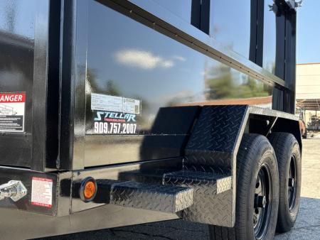 New 2027 Stellar Trailers 8x10x47 Dump Trailer
