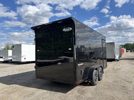 New 2026 Formula Trailers 7 X 16 FT TRAVERSE ENCLOSED CARGO TRAILER BLACK OUT PKG RAMP DOOR 7 FT INTERIOR HEIGHT REAR SPOILER