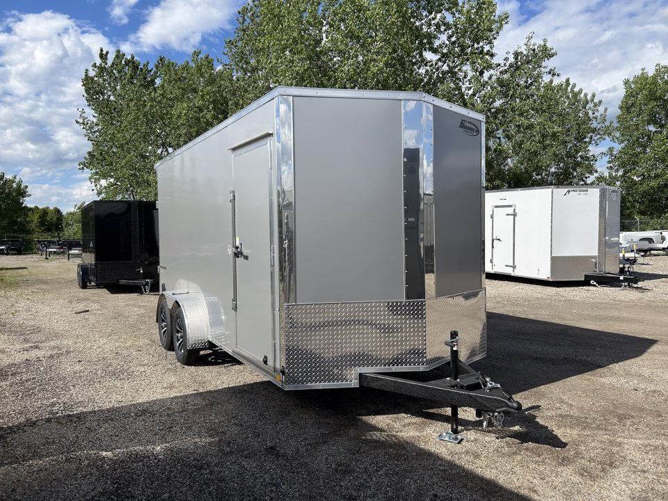 New 2026 Formula Trailers 7 X 16 FT TRAVERSE ENCLOSED CARGO TRAILER RAMP DOOR 7 FT INTERIOR HEIGHT REAR SPOILER